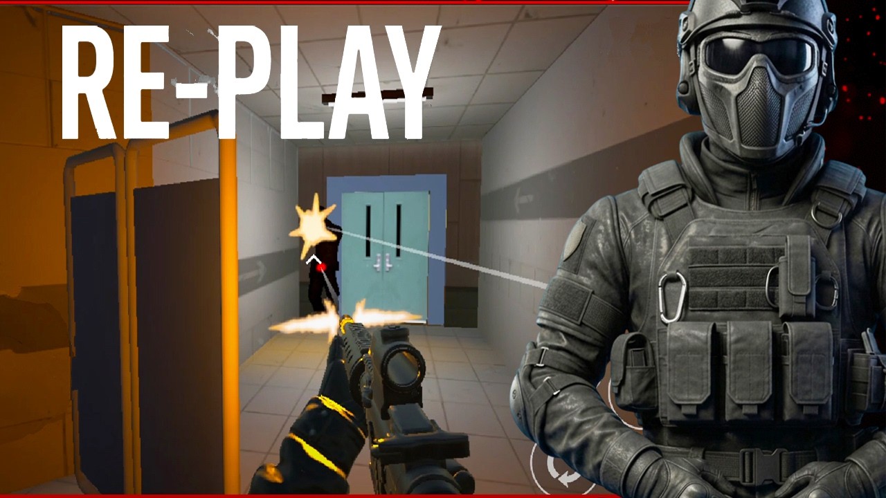 RE-PLAY: A Tactical Shooter Mobile Gameplay