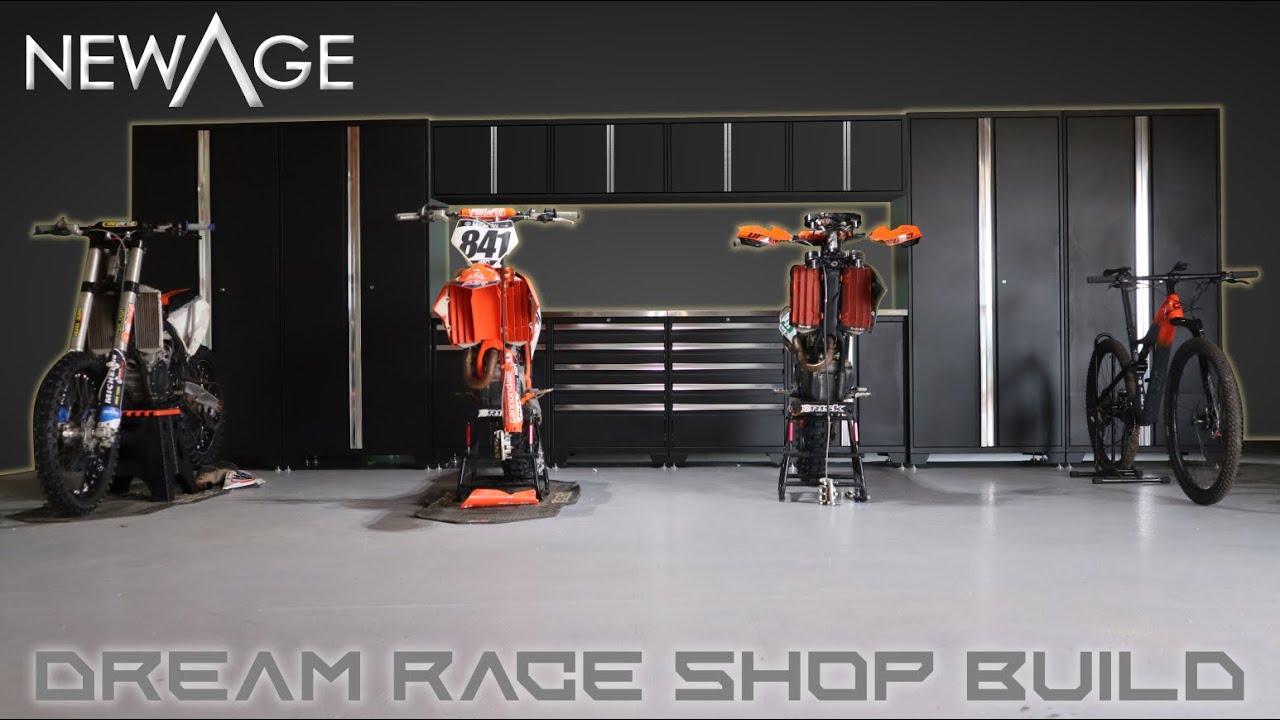 ИДЕАЛЬНЫЕ ГАРАЖНЫЕ ШКАФЫ!! Dream Race Shop Build