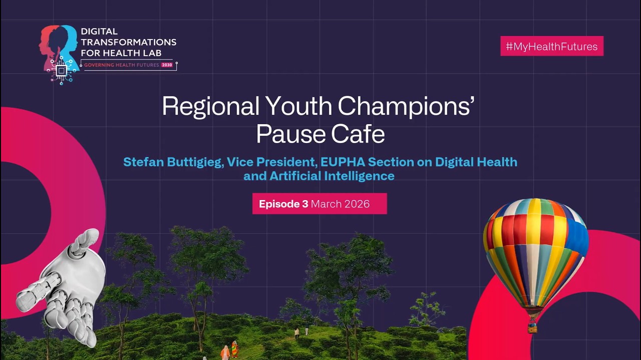 RYCs Pause Café Ep.3 | Dr Stefan Buttigieg, EUPHA