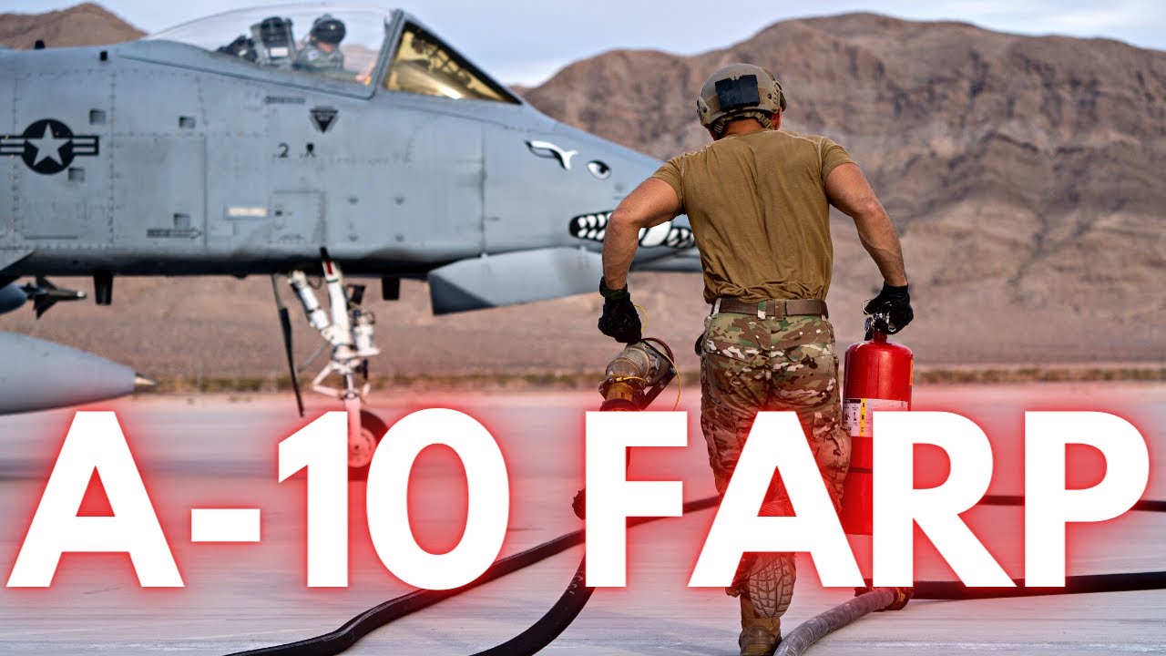 A-10C Thunderbolt II Forward Area Refueling Point (FARP) • Exercise BLACK FLAG 22-1 | Nellis AFB, NV