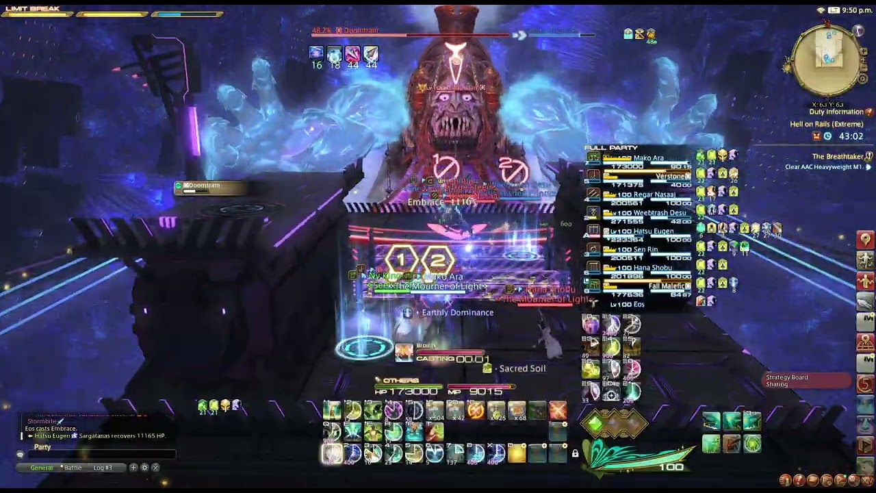 [FF14] Hell on Rails (Extreme) Blind Clear | SCH POV
