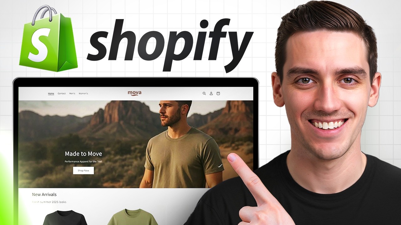 Дизайн сайта на Shopify для начинающих — Пошаговый урок