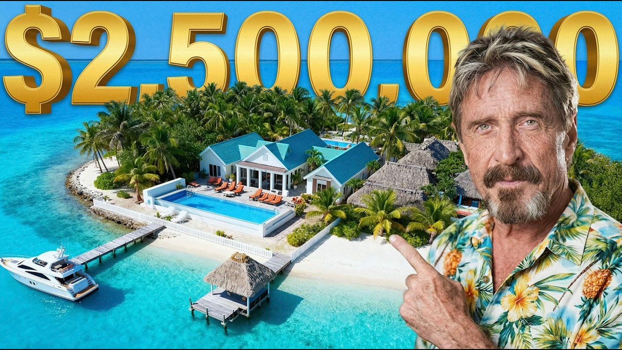 Секретная вилла Джона МакАфи в Белизе стоимостью 2 500 000 долларов.