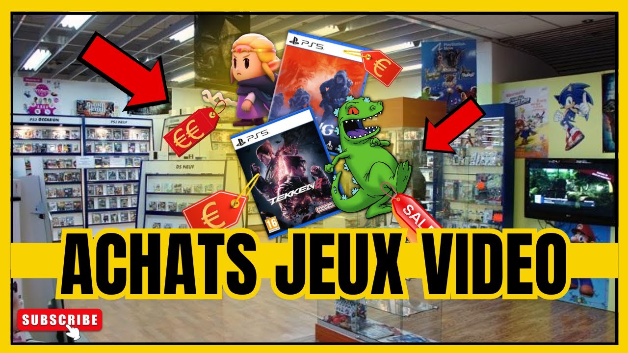 Une rentrée petit prix de jeux PS5 et SWITCH !!