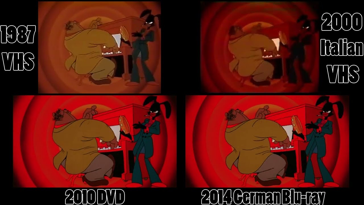 Coonskin VHS, DVD, & Blu ray Comparison