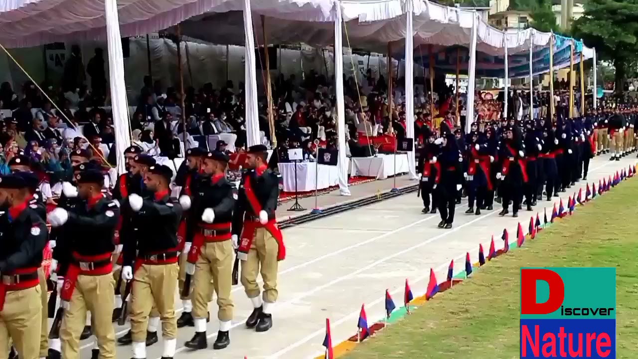 Police, Rescue salute at the Parade Ground on the occasion of Foundation Day