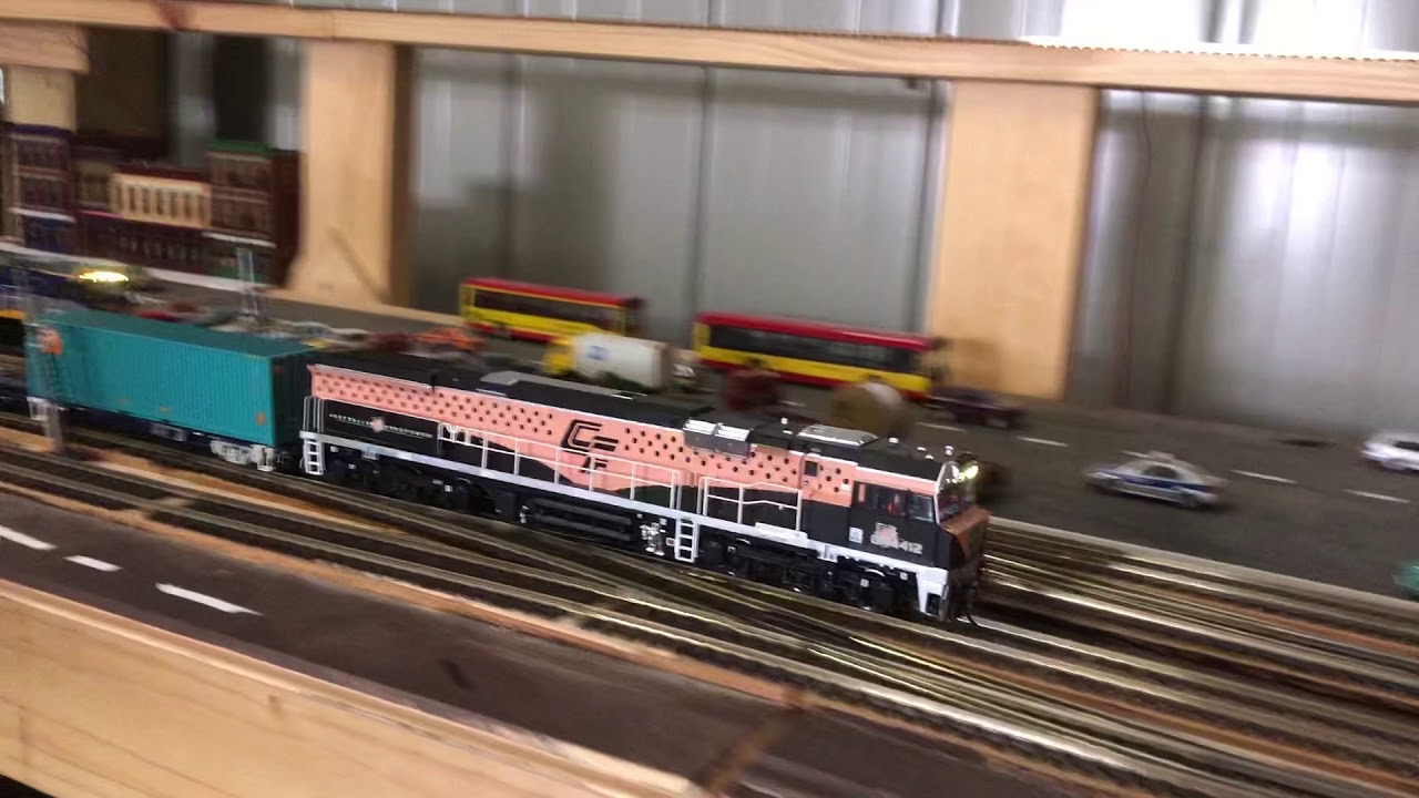 CF4412 Black Caviar hauls first freight through the newly completed loop