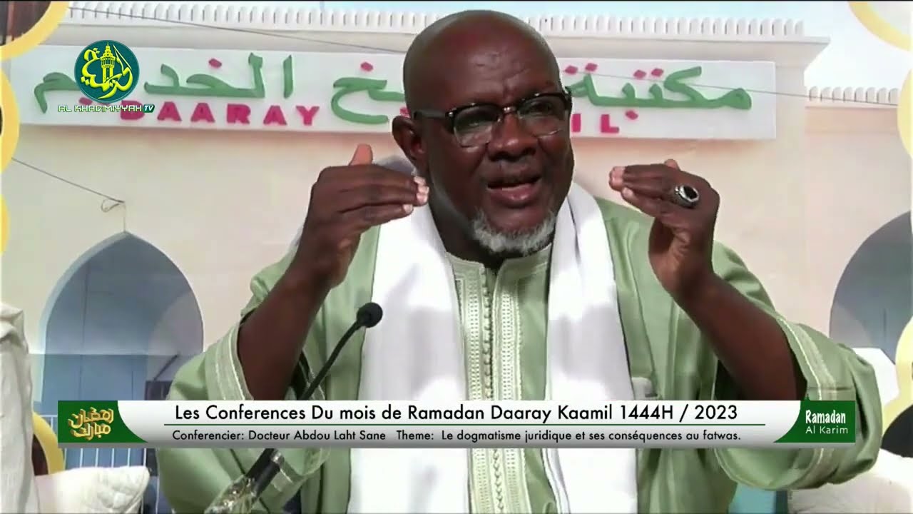 Exposé du Dr. Abdoul Ahad Sané sur 
