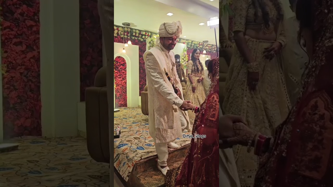 Bridal entry #wedding #viralbride