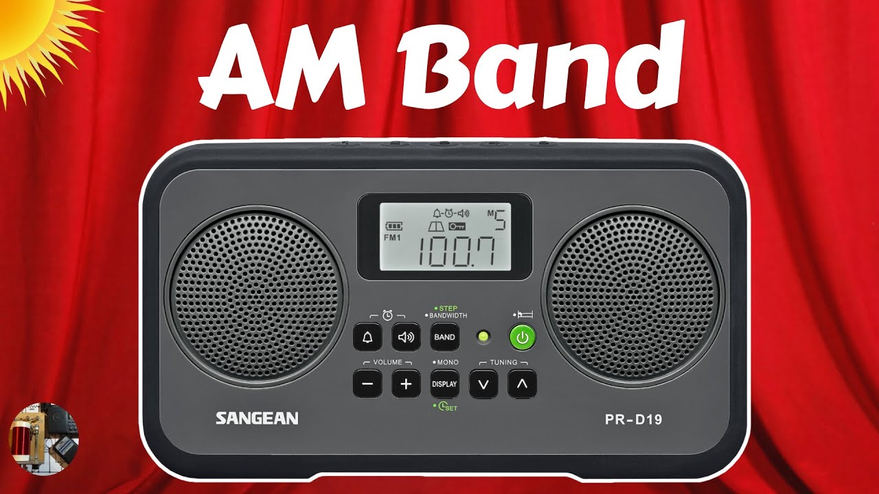 Sangean PR-D19 AM FM стерео радио дневное AM Чикаго