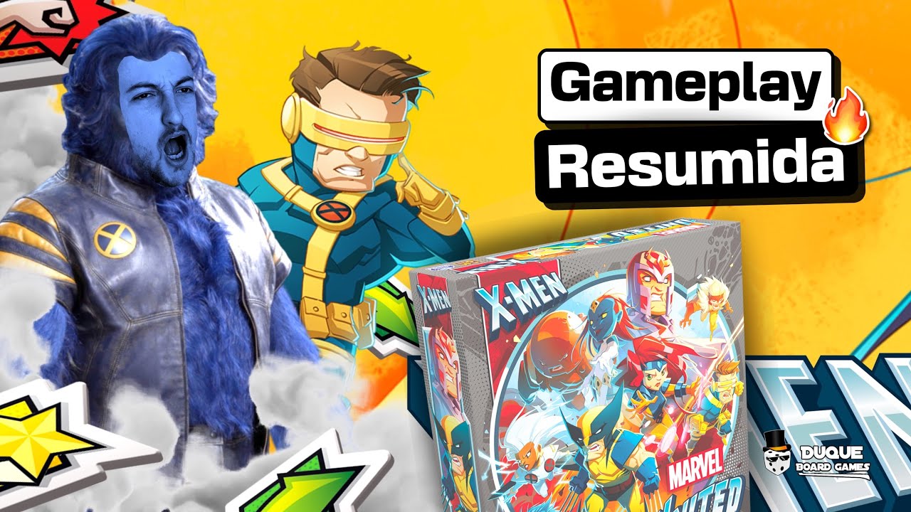 Marvel United: X-Men - Gameplay resumida em 10 minutos!