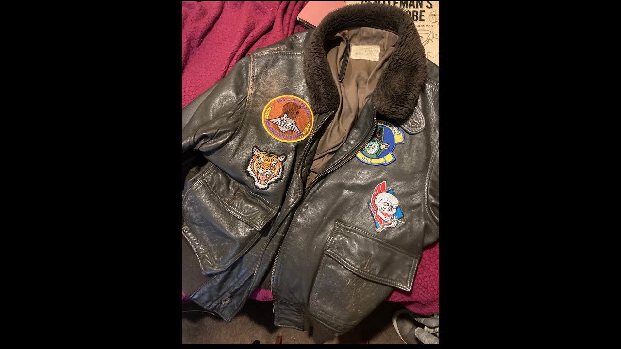 ICONIC. The legendary USNAVY G 1 Leather Flying Jacket