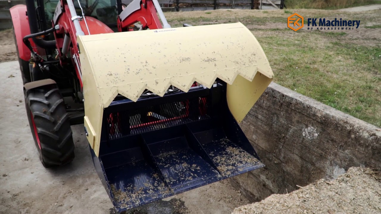 FK Machinery&reg; - MSCB - Silage Cutter With Bucket