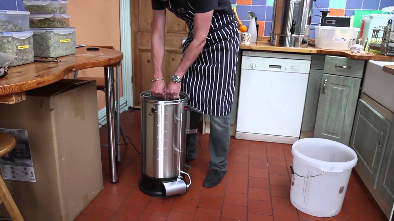 Grainfather brew day