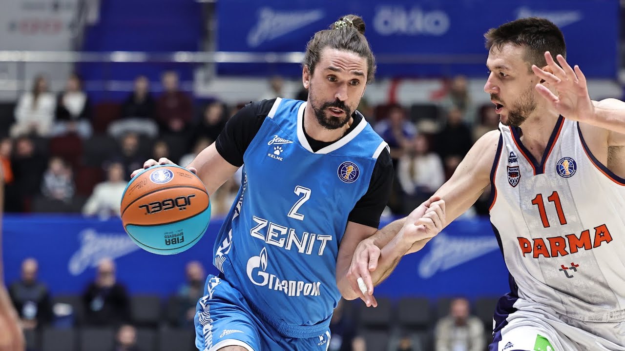 Alexey Shved Highlights 19 Pts, 10 Ast vs BC Parma 09.04.2025