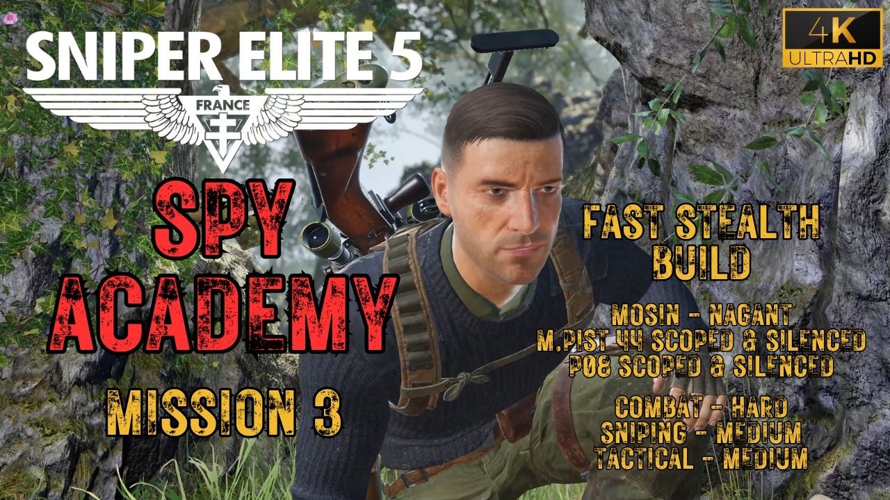 Sniper Elite 5 Шпионская академия, Миссия 3