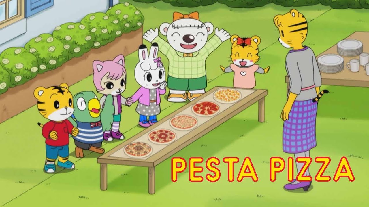 Pesta Pizza | Kartun Anak Bahasa Indonesia | Shimajiro Bahasa Indonesia
