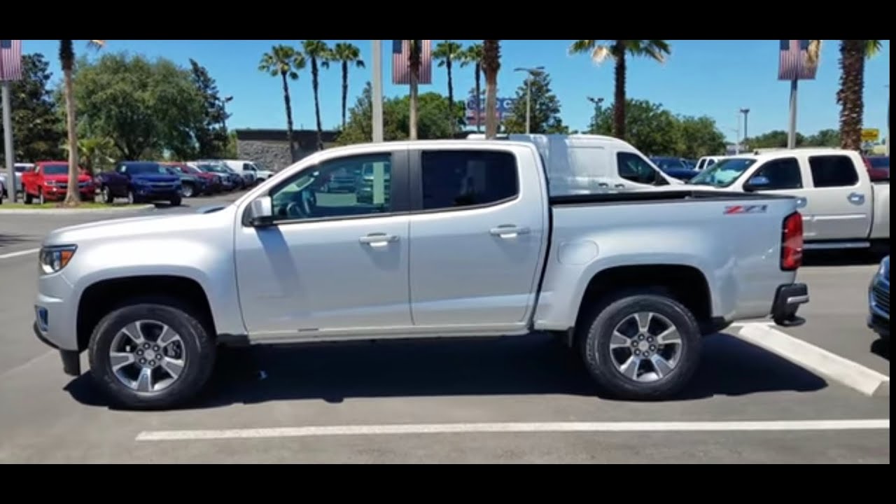 Chevrolet Colorado 2017 Z-71 Crew Cab en Español