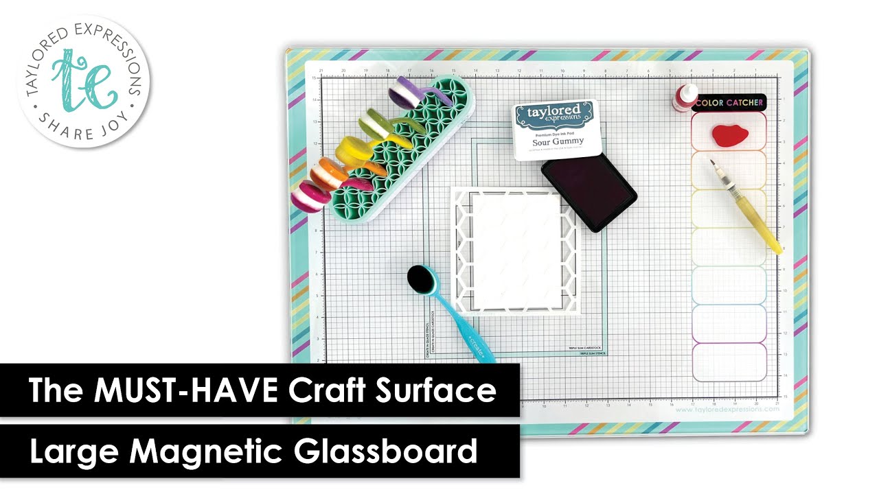 Taylored Expressions Large Magnetic Glassboard | 18 x 24