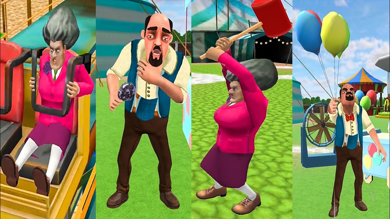 Prankster 3D против Let's Get Fired: новые уровни, игровой процесс Francis против Miss T