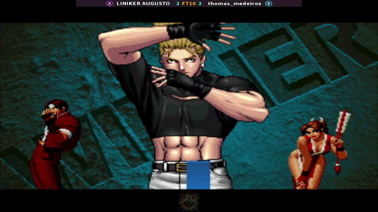 KOF '98  LINIKER AUGUSTO (BR) Vs thomas_medeiros (BR) || Play Date 6 Feb 26