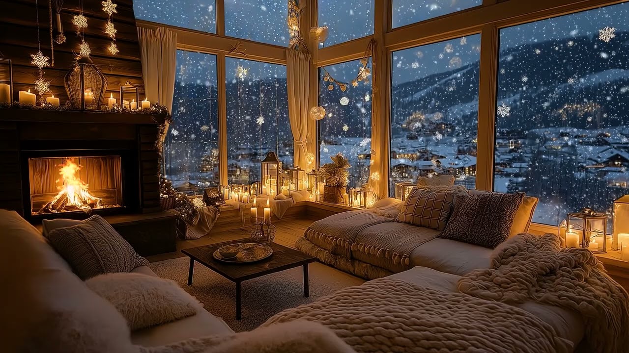 2026 Relaxing Winter Snowfall Ambience for Sleep, Holiday Calm & Cozy Vibes – Perfect for Relaxation