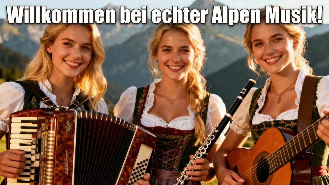 Instrumentale Alpen Schlager Musik – Fröhliche Deutsche Volksmusik 🏔️🎶