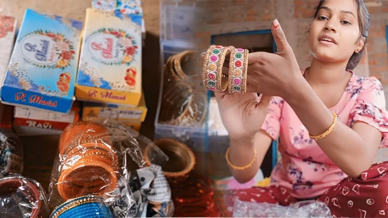 मोर चूड़ी आऊ कंगन Collection 🤩😊
