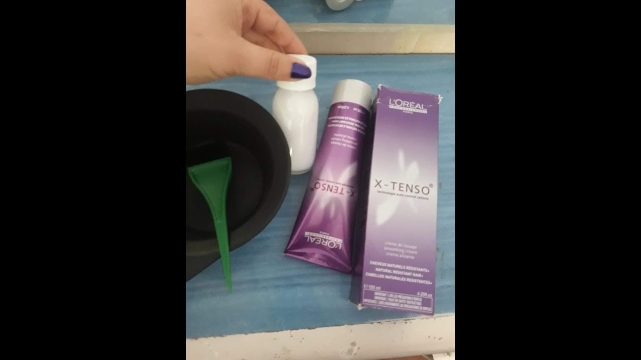 طريقة وضع ترطيبة الشعر X-tenso Loreal مرحلة بمرحلة 💝نصائح و معلومات مهمة لكم