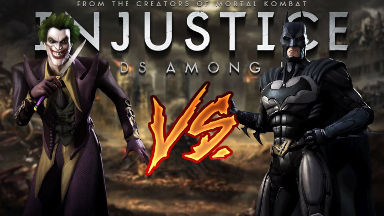 Batman VS The Joker (AMAZING FIGHT 😱) - Injustice Gods Among Us [PS4]