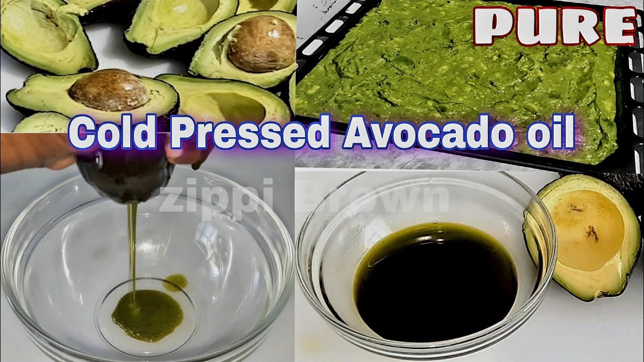 how to make cold pressed avocado oil at home| home made avocado oil