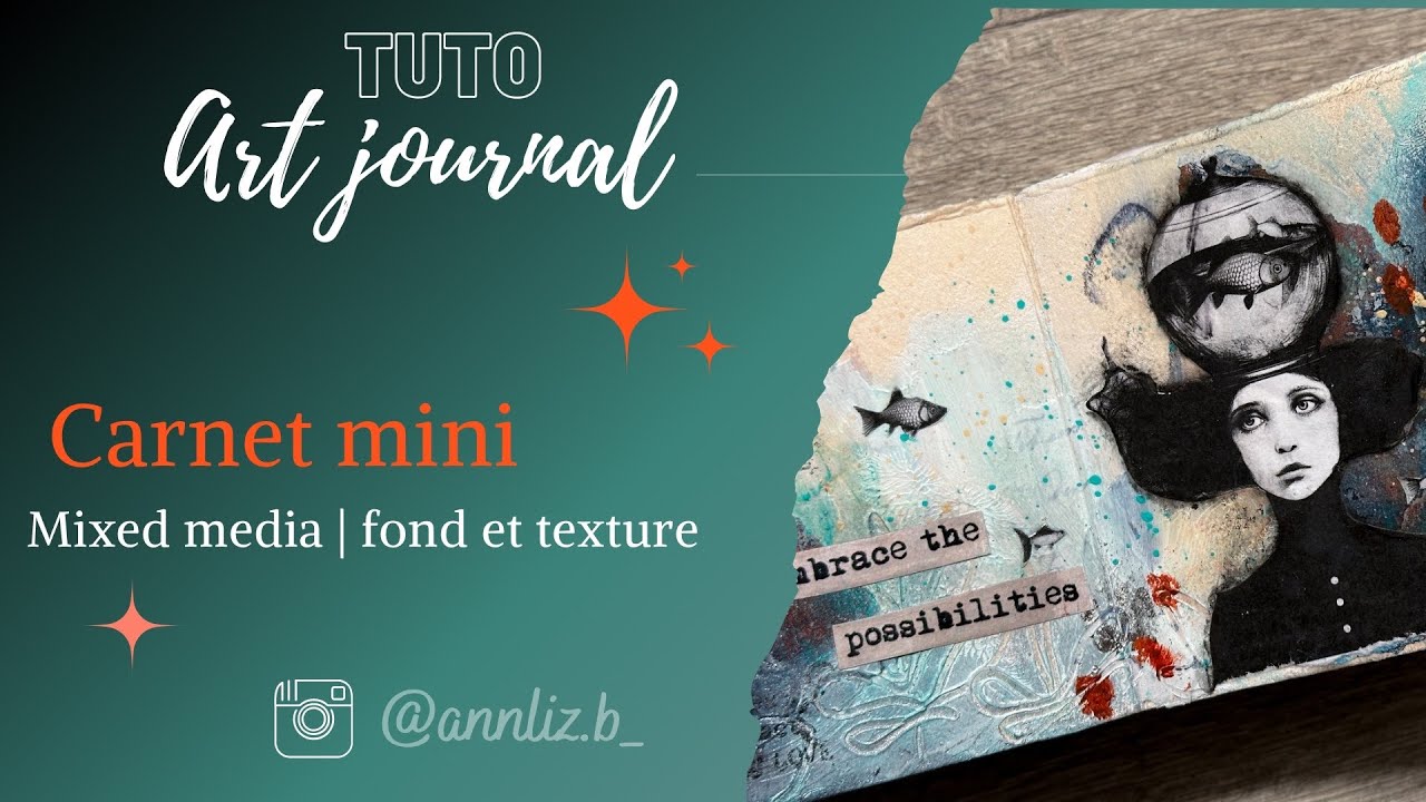 Travail de fond et 1ere page de mon mini