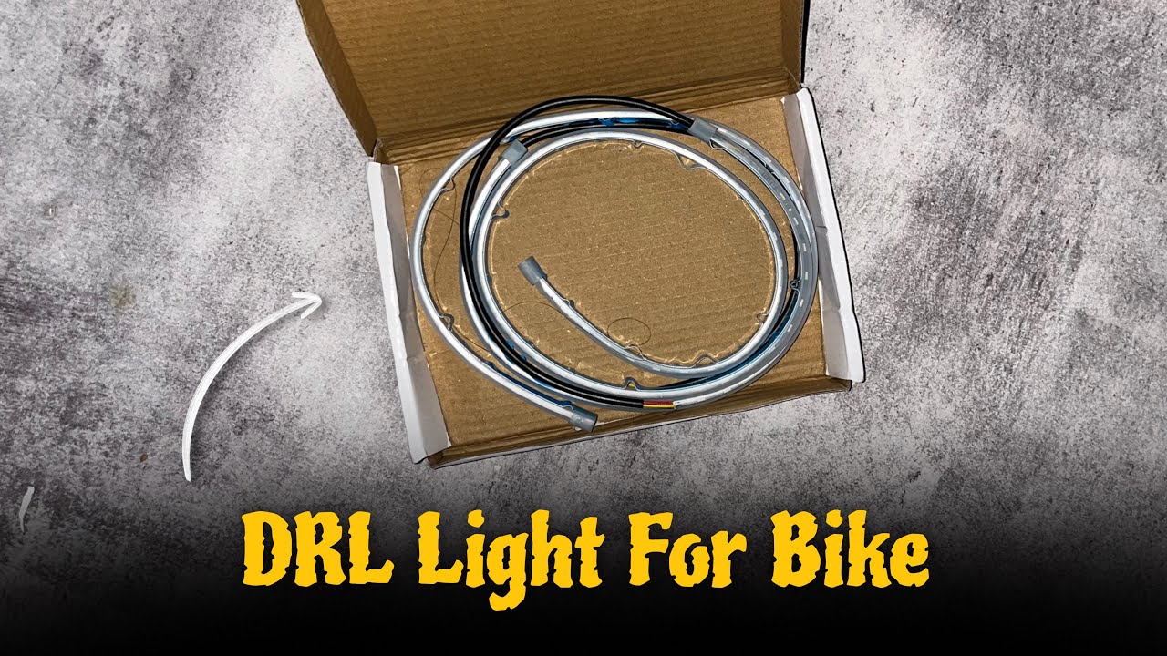 Meet Panther 💡 | DRL Light Installed on Xtreme 125R 🏍️ | Night & Day Glow Look ⚡