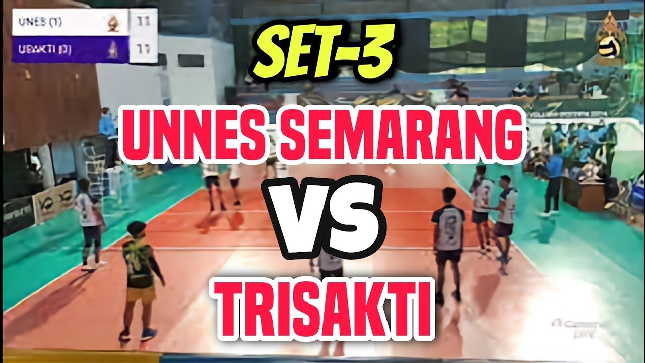 SET 3 UNNES SEMARANG VS TRISAKTI | LIVOMA 2024 SOLO