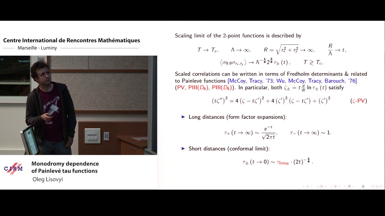 Oleg Lisovyi: Monodromy dependence of Painlevé tau functions
