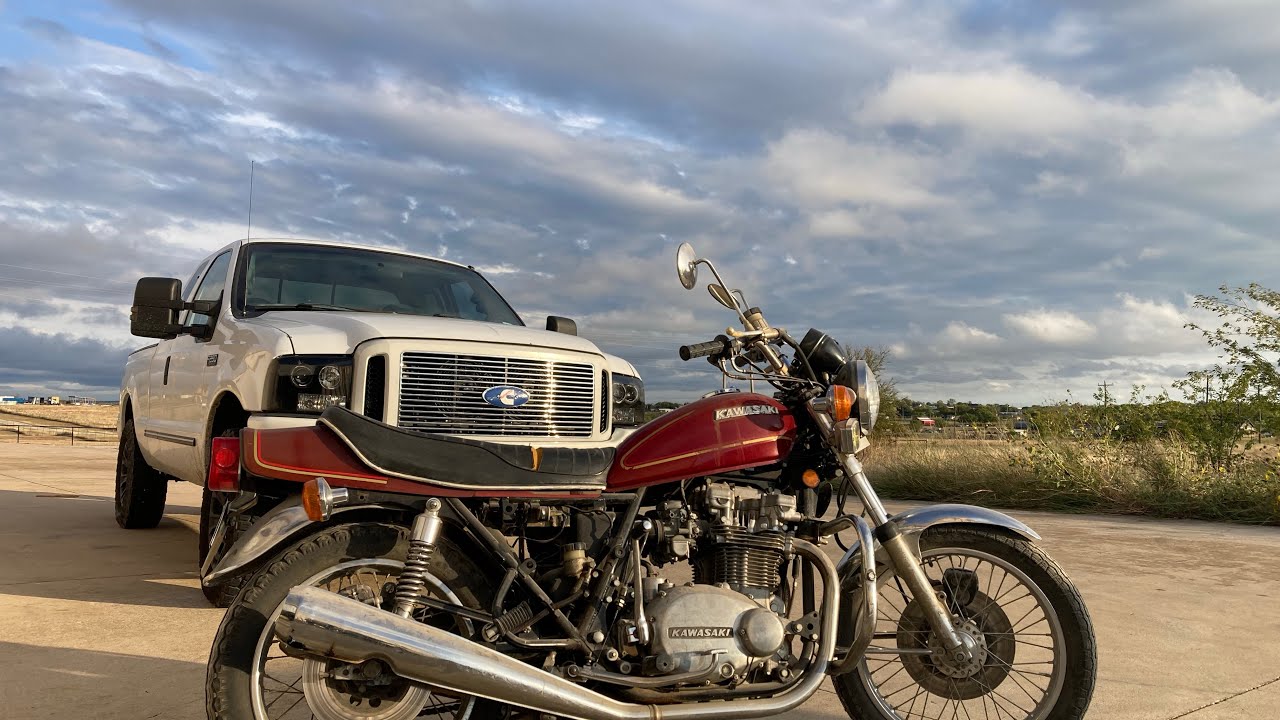 Kz750 twin First start!