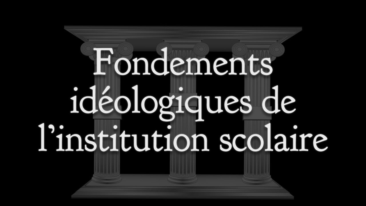 Ivan Illich – Les fondements idéologiques de l'institution scolaire