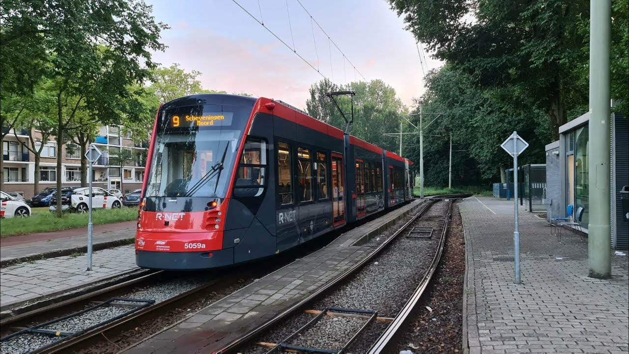 HTM RNET tramlijn 9 Madurodam - Vrederust | Siemens Avenio 5059 | 2020