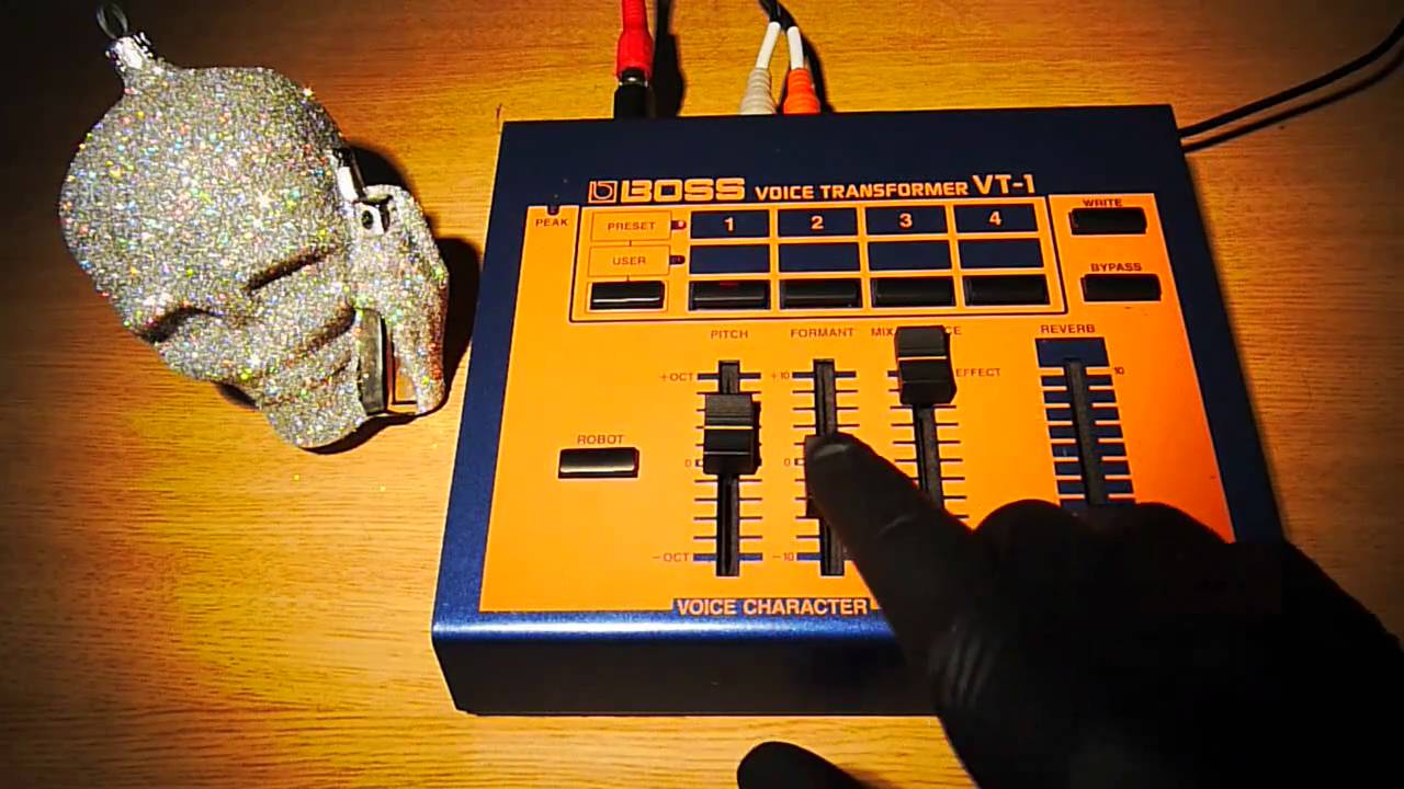 Boss VT-1 Voice Transformer Demonstration