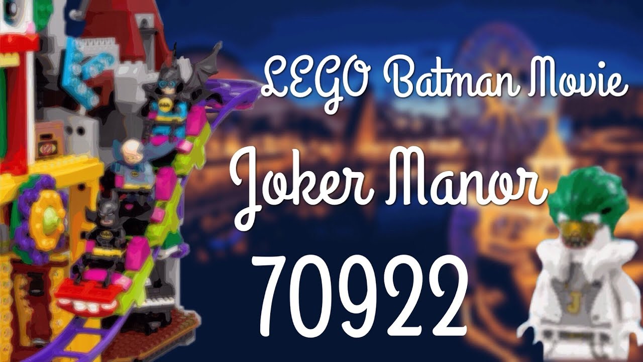 Nowy zestaw z LEGO Batman Movie: Joker Manor 70922! WOW!