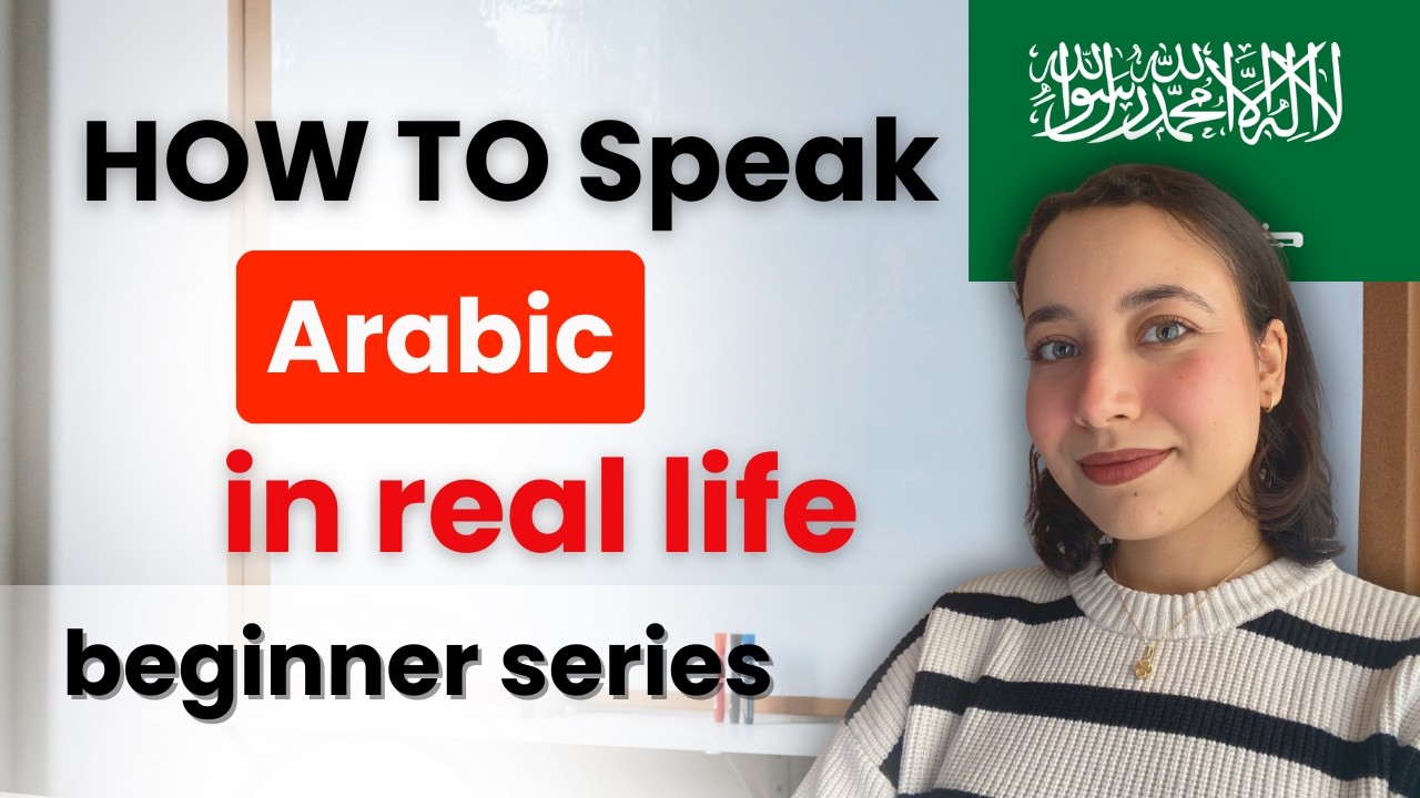 Learn How To Speak Arabic in Real Life | Arabic for Beginners Series (Repeat after me) 