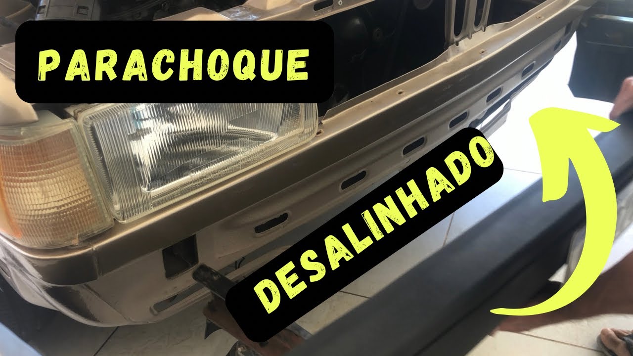 COMO ALINHAR PARACHOQUE DO GOL QUADRADO