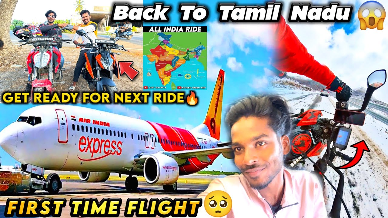Ride Completed🔥First Time Flight Experience in my life🥺சவுதி vlogger உடன் அடுத்த Ride🇸🇦NRF😱
