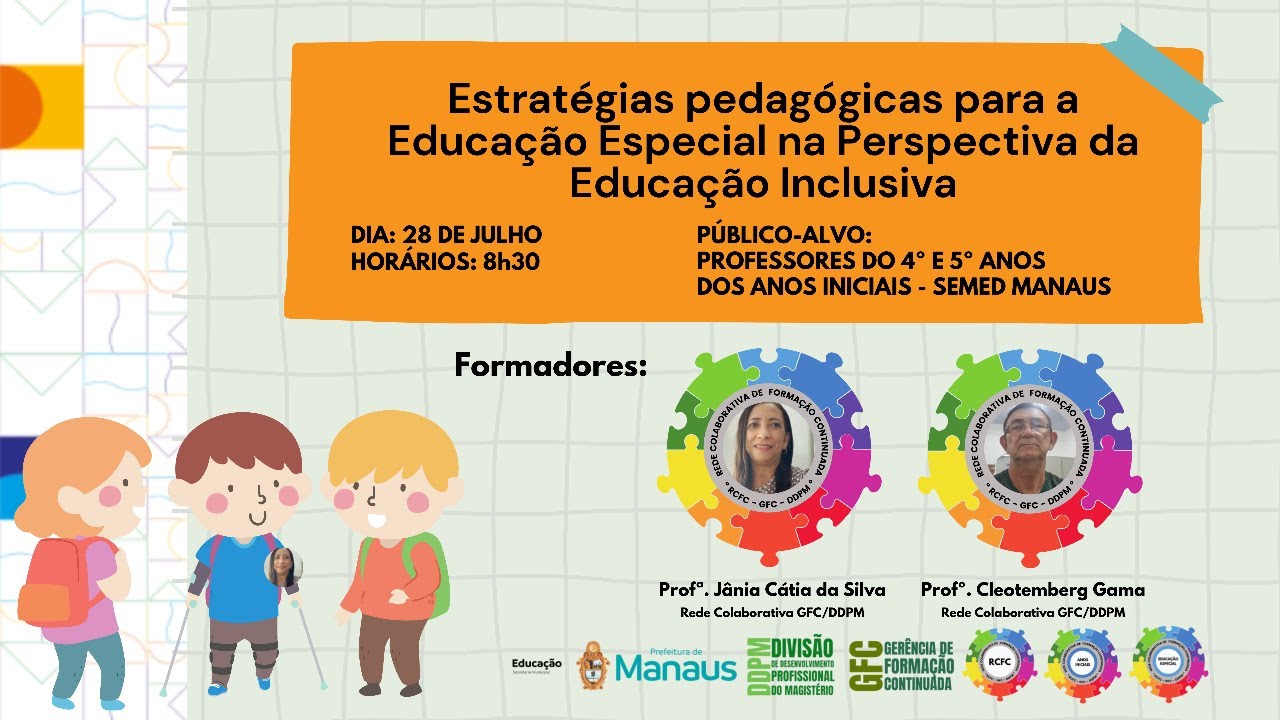 Encontro Formativo para professores do 4°e 5° anos dos Anos Iniciais/SEMED - MATUTINO