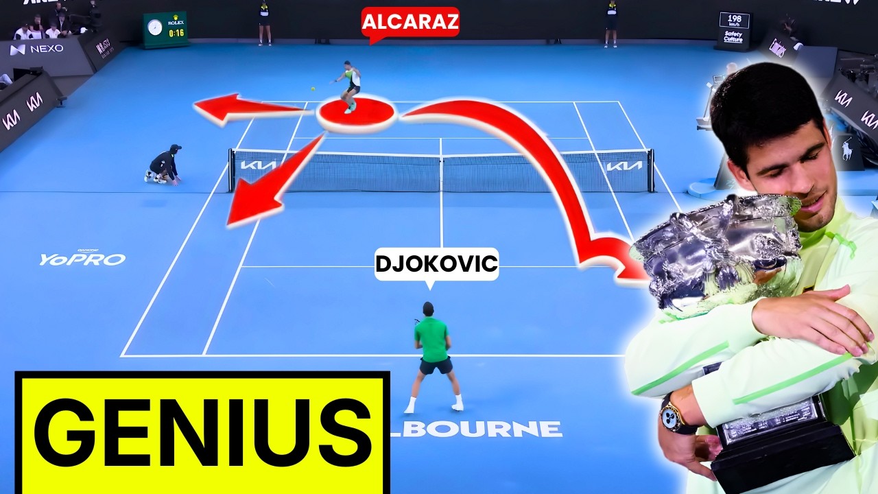 This Is How Carlos Alcaraz Destroyed Novak Djokovic in Australia