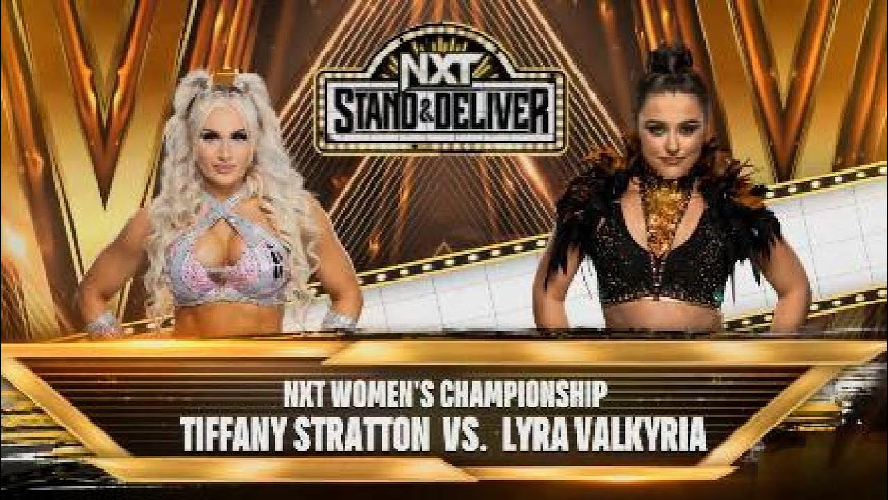 FULL MATCH | Tiffany Stratton Vs Lyra Valkyria NXT Womens Championship (Stand And Deliver 2025)