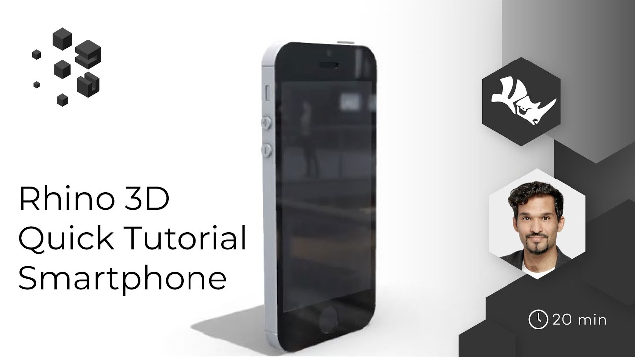 Rhinoceros3D - Quick Tutorial - Smartphone