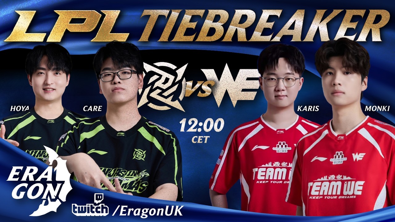 🔴 LPL ENGLISH | WE vs NIP | 리그 오브 레전드 프로리그