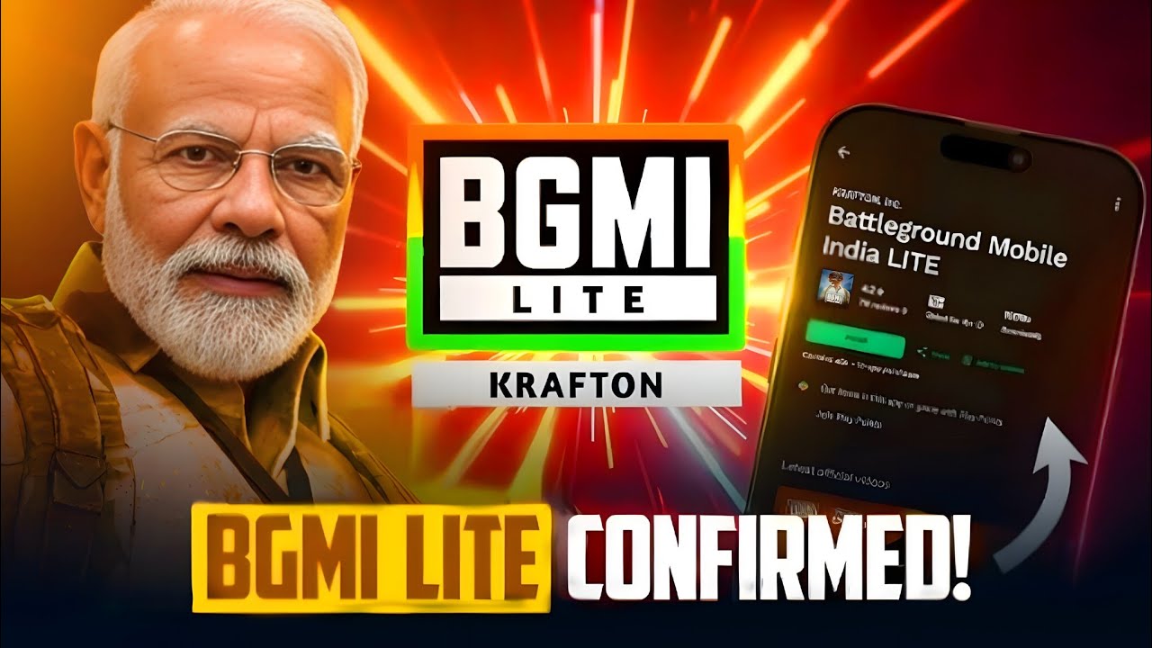 BREAKING NEWS 🚨 BGMI LITE OFFICIALLY CONFIRMED | BIG UPDATE