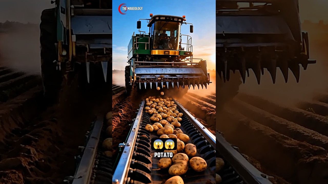 Inside the $100M Mega Potato Farm! 😲 